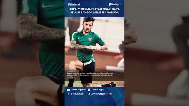 Stefano Lilipaly Jadi Cadangan Vs Palestina dan Argentina #Short Video