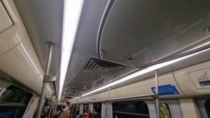 Электропоезд 81-722/723/724 "Юбилейный" на Московско-Петроградской линии Петербургского Метро