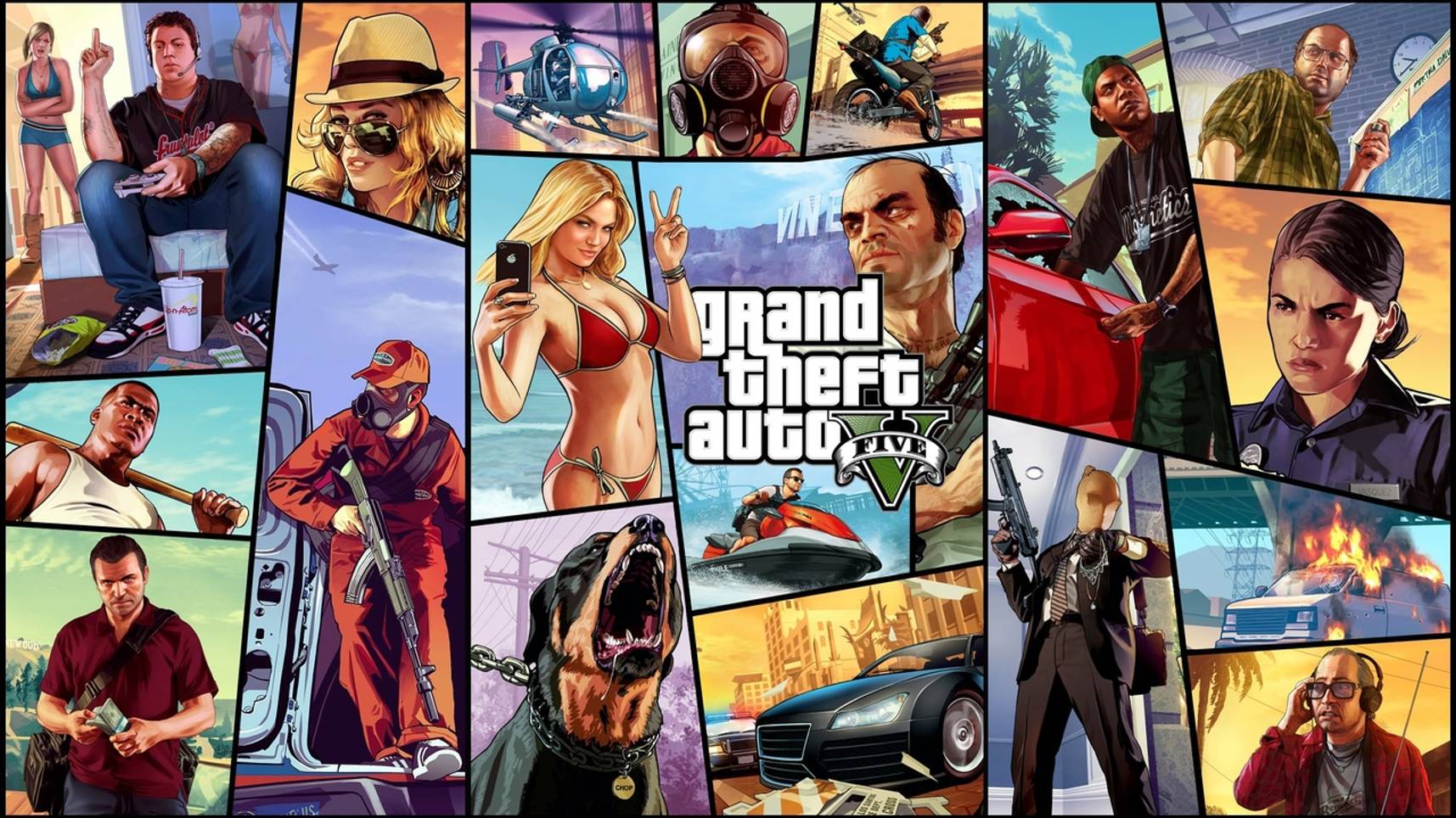 Grand Theft Auto V Игрофильм часть 6