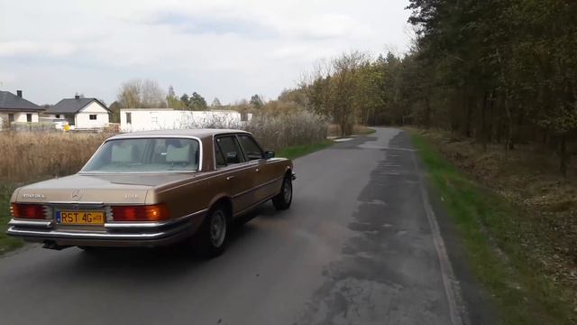 Jan Garbacz: Mercedes S 450 SEL 69 W116 - największy silnik Mercdesa?