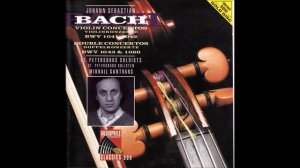 Bach - Concerto for Violin, Oboe and Orchestra i D minor - II - Adagio