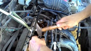 Замена маслосъемных колпачков zetec rocam 1.6 8v