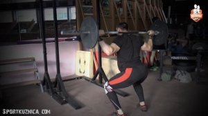 Укрепляющая связка для рывка штанги