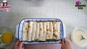 Блинчики из лаваша с творогом на масленицу / Готовим с уверенностью