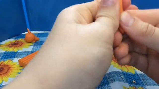 Как слепить из пластилина Лису