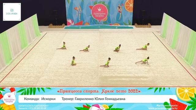Принцесса спорта. Яркое лето 2022 - 28.05.2022 - "Искорки" Гавриленко Юлия Геннадьевна смотреть онлайн