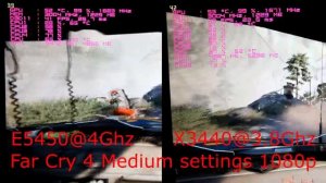 Xeon E5450@4 vs Xeon X3440@3.8 (GT 1030)  Low-Medium settings 1080p in 25 games