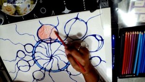 Блюдечко с голубой каемочкой ( нейрографика желания ).