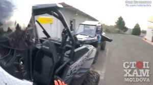 Бешеный болгарин на заправке огребает в челюсть