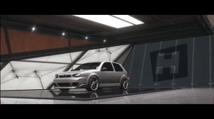 Rebuilding a Volkswagen GOLF R32 - Forza Horizon 5 - Thrustmaster T300RS Gameplay.