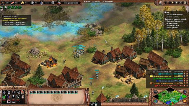 Золото и отвага ⚔ Прохождение Age of Empires 2: Definitive Edition #175 [Ян Жижка] смотреть онлайн