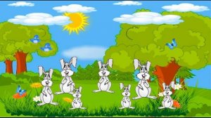 Детская песенка "Танец зайчат"