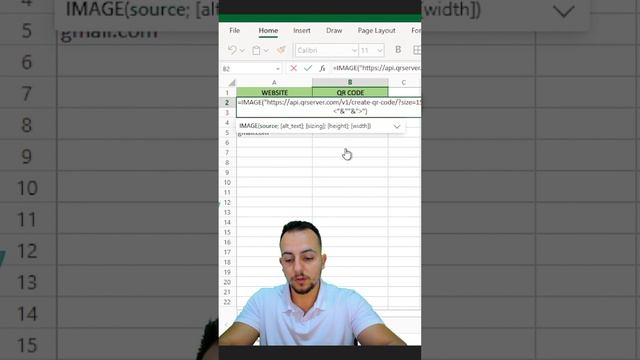 How to Make QR Codes in Excel | Qr Code generator with Excel | Image Function with Api