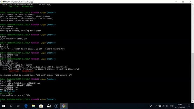 Recording changes in git (Got on Windows series) смотреть онлайн