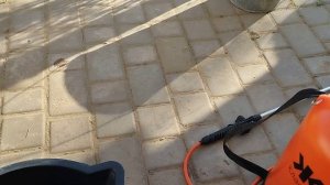Готовлю раствор Ордана для обработки винограда.