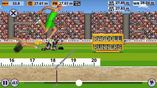 Ragdoll Runners Triple Junp Record смотреть онлайн