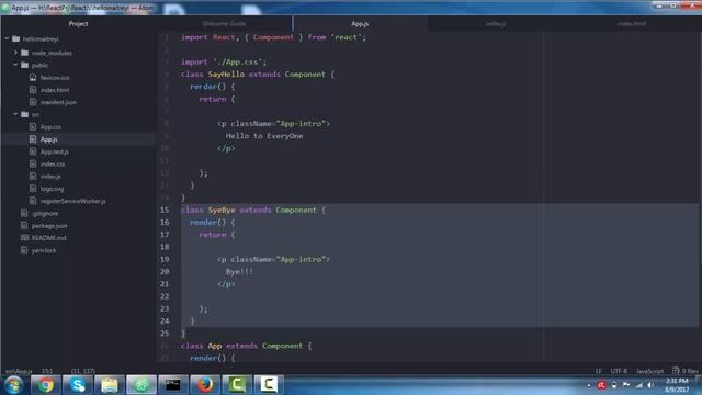 React JS - load multiple component in a root component смотреть онлайн
