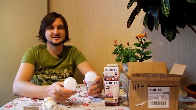 СВЕТОДИОДНЫЕ ЛАМПЫ Philips ? Обзор Тест. CorePro LEDBulb 8-10W E27 830