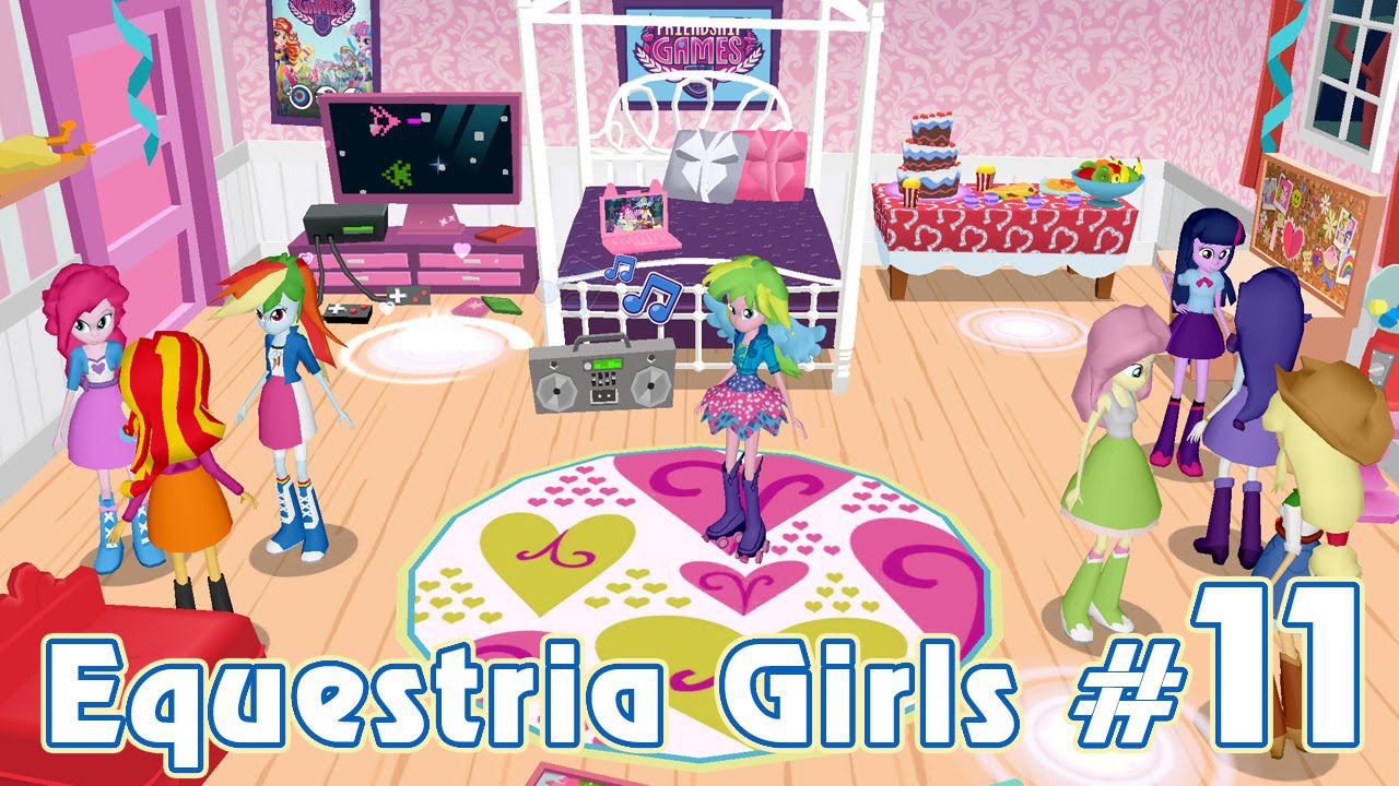 Пижамная вечеринка - игра Equestria Girls - #11