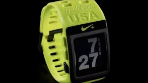 Стильные спортивные умные часы Nike Sport Watch GPS  влагозащищенные  сенсорный ЖК экран  совместим