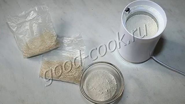 Рисовый бисквит. Рецепт приготовления смотреть онлайн