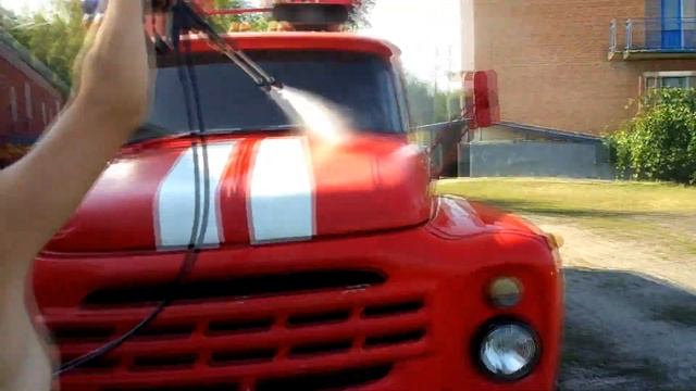 АЦ-40. Зил 130 мойка под капотом. смотреть онлайн