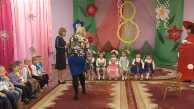 8 марта 2015 малыши группа №7 пгт.Ковшаровка ДНЗ№15 "Дельфин" смотреть онлайн