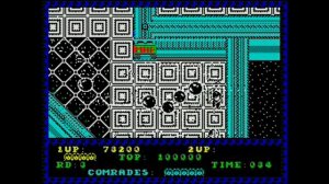 ALIEN SYNDROME, 1987 г., ZX Spectrum. Полное прохождение игры.