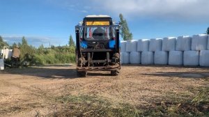 Заготовка Сенажа! Сенаж лучший корм для КРС.