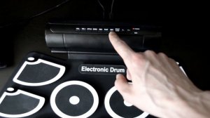 Portable Electronic Roll Up Drum Pad Set