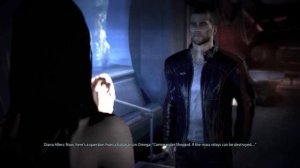 Mass Effect 3: Diana Allers romance scene