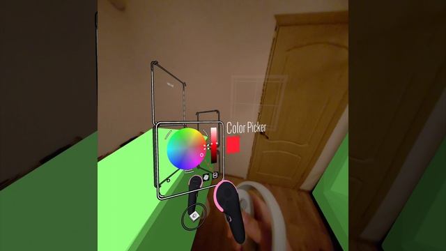 Pico 4 OpenBrush Vr обвожу свою комнату в AR(не удачно) хотя -бы тест смотреть онлайн