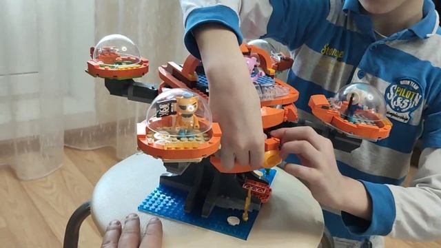 Обзор ОКТОБАЗЫ игрушка из 698 деталей! Octonauts Octo-Pod Playset