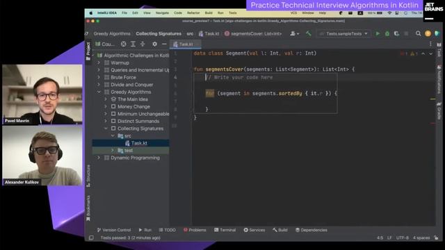 Practice Technical Interview Algorithms in Kotlin