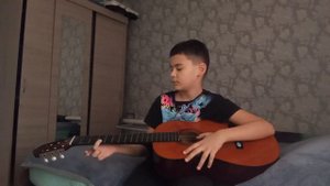 Группа крови на 1 струне |гитара| разбор