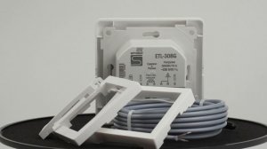 Терморегулятор ETL-308G белый SPYHEAT