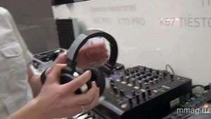 mmag.ru: AKG Tiesto headphones K67/K167/K267 @ Musikmesse 2013