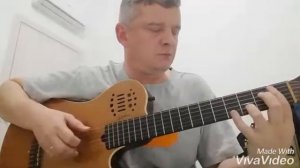 Подмосковные вечера - В. Соловьёв-Седой (кавер на гитаре)