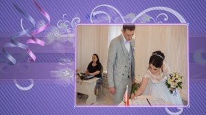 Свадебное слайд-шоу. День нашей свадьбы