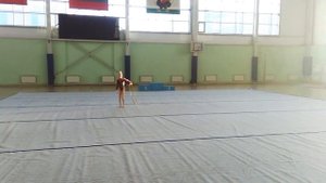 Танец с обручем. Художественная гимнастика
