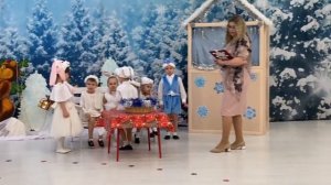 Новогодний утренник в детском садике