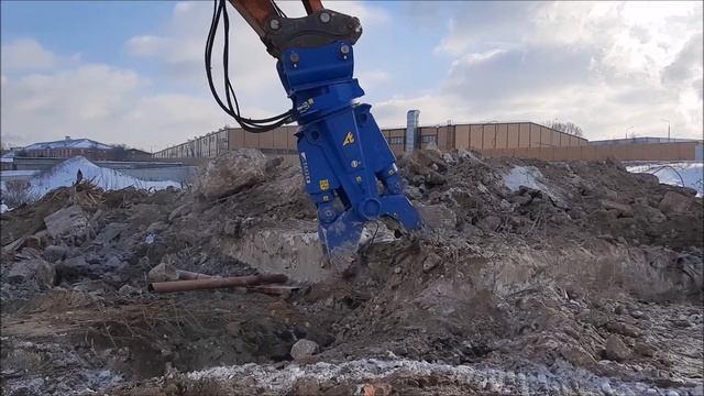 Гидроножницы по бетону CD031BB на HITACHI 330 смотреть онлайн