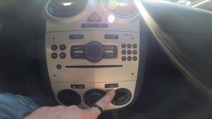 How to Enable or Disable Rear Windshield Blowing in Opel Corsa D ( 2006 – 2014 ) - Rear Heating