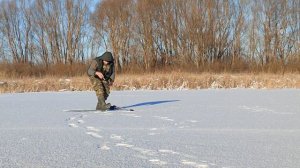 ЩУКА НА ЖЕРЛИЦЫ.ПЕРВЫЙ Лёд Декабрь2023. Зимняя Рыбалка. Актобе.Казахстан