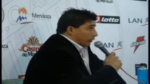 Omar Asad, conferencia de prensa vs. Olimpo