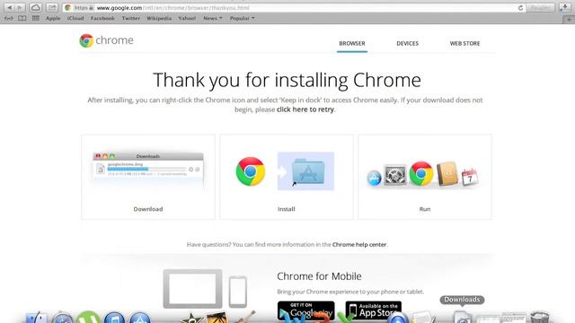 How to install Chrome for OS X (Mountain Lion) смотреть онлайн
