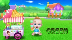 Видео для малышей BAD BABY boss Песенка для детей Босс Малокосос Учим цвета с мороженым и шариками 