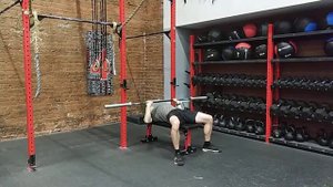 Жим лёжа толчковым хватом с резиной