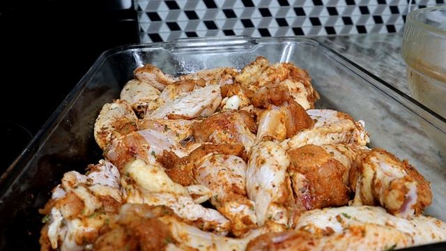Easy Oven Baked BBQ Chicken Wings|  Baked Chicken Recipe