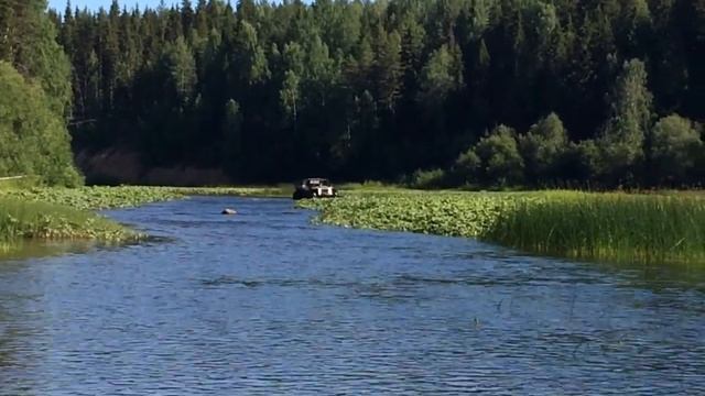 Самодельный вездеход каракат по реке как водомет смотреть онлайн